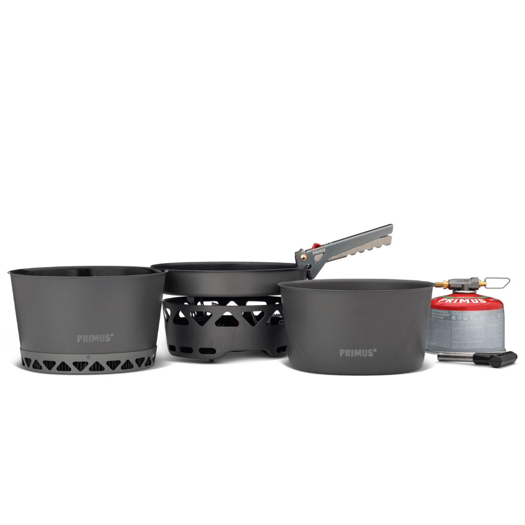 P351040 Primetech Stove Set 2x2.3L w. pan 5