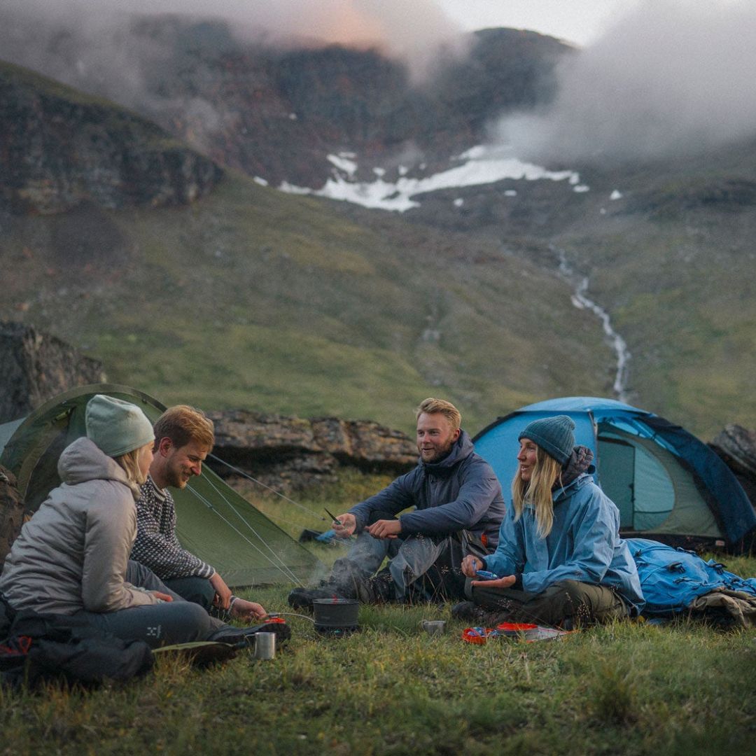 Sustainable and tasty food for the five-day walk