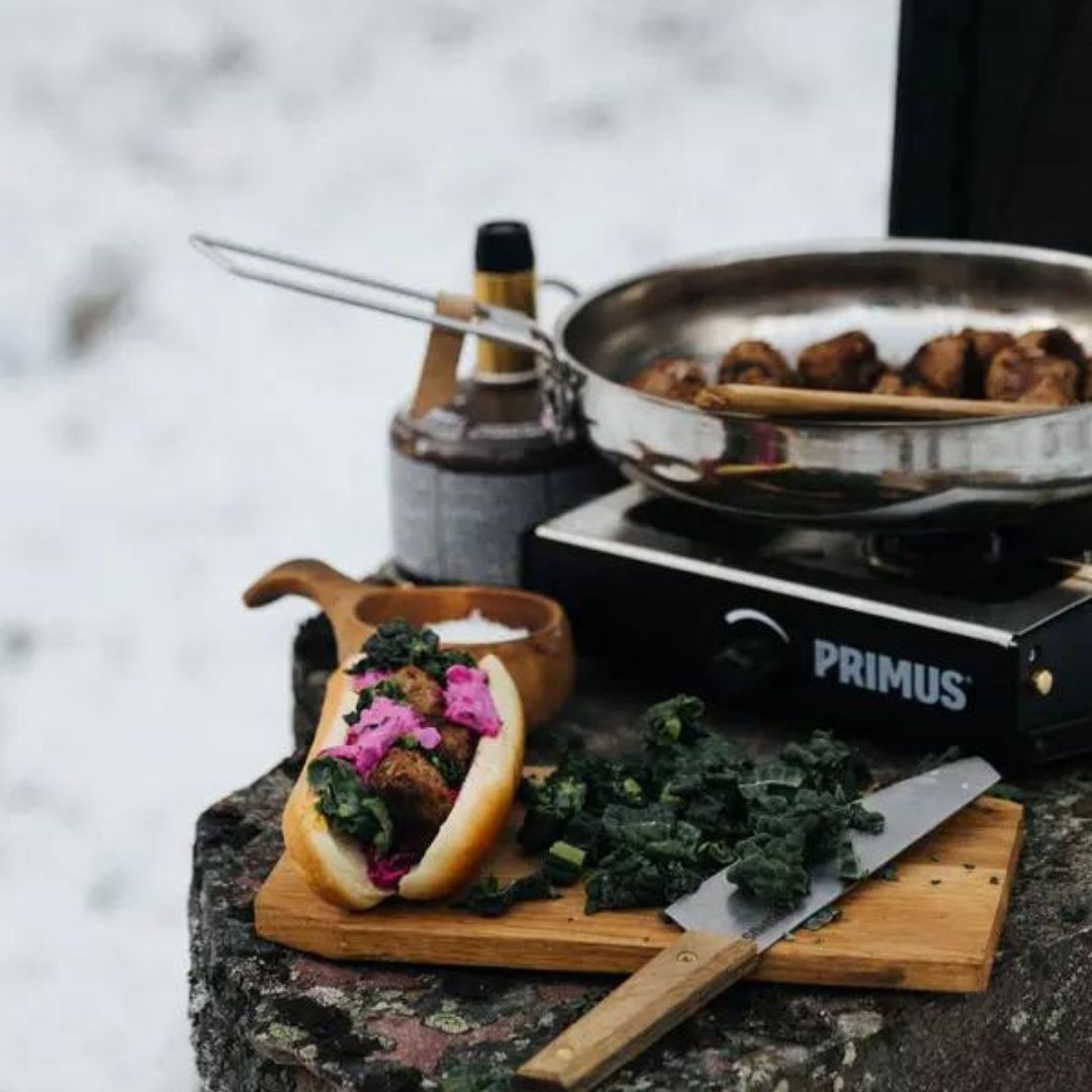 Venison meatballs with brioche